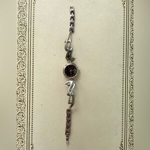 Vintage Gloria Vanderbilt Swarovski Crystal Quartz Watch